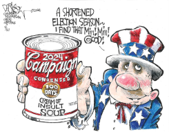 CONDENSED CAMPAIGN by John Darkow