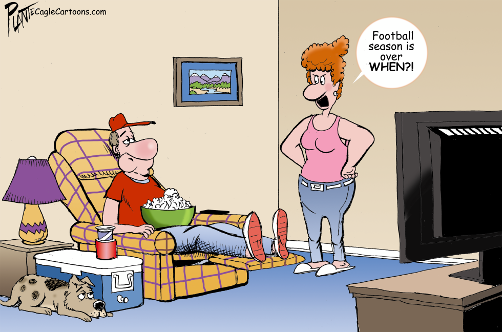 #1 IT'S FOOTBALL SEASON by Bruce Plante