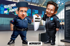TELEGRAM MESSAGING APP CEO PAVEL DUROV ARRESTED by Bart van Leeuwen