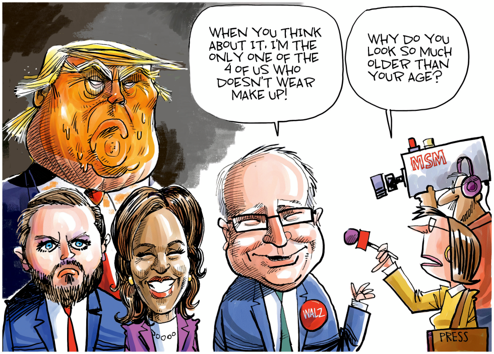 Media coverage of Walz