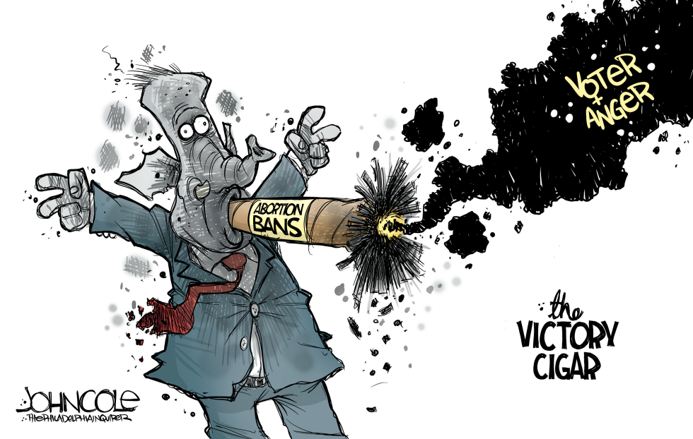 GOPs exploding victory cigar