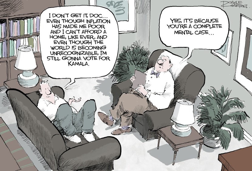 Democrat mental case