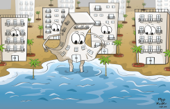 RISING SEA LEVELS CAUSE FLOODING by Plop and KanKr