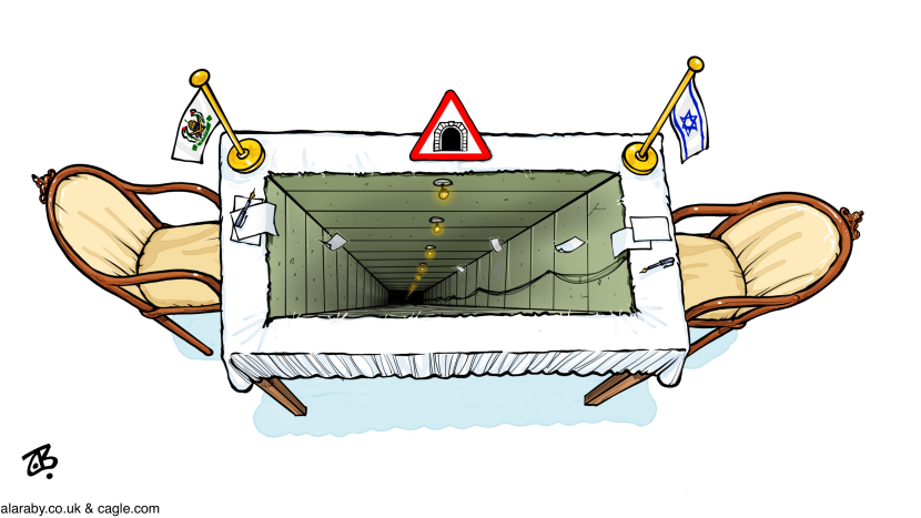 Israel and Hamas face tunnel obstacle during Gaza ceasefire talks
