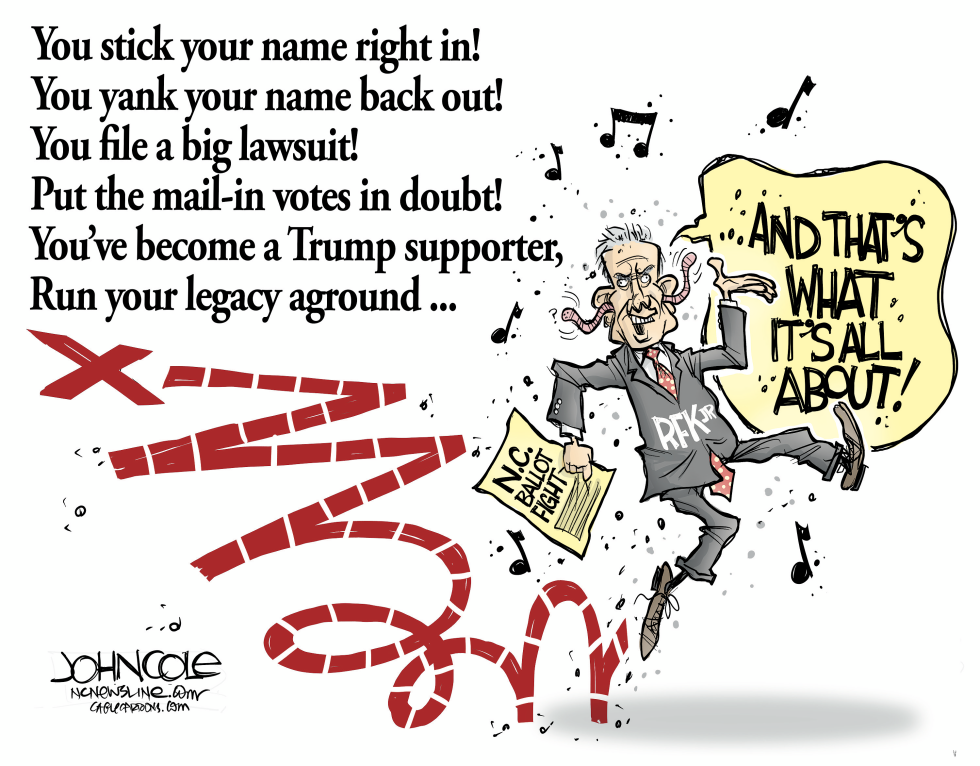 NORTH CAROLINA RFK Jr ballot fight