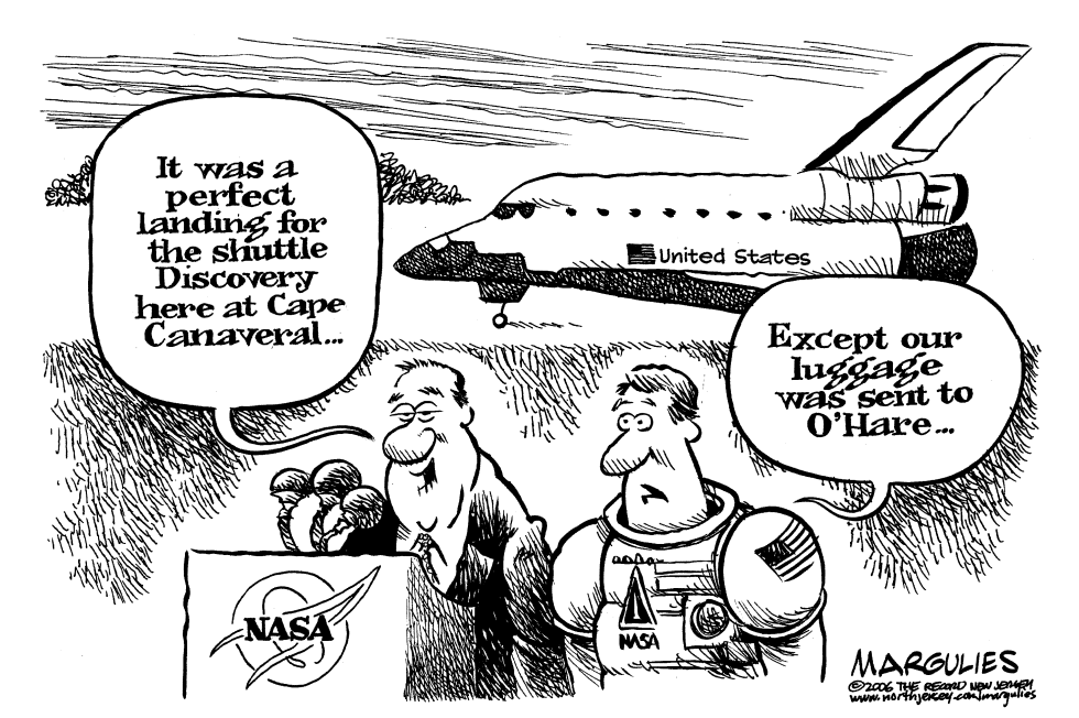 Space shuttle returns