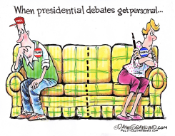 PRESIDENTIAL DEBATE 2024 by Dave Granlund