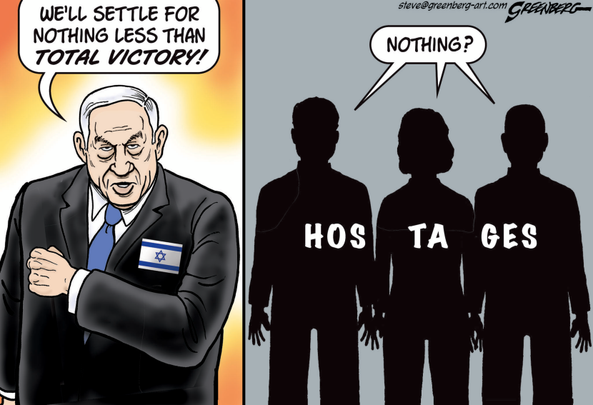 Netanyahu vows total Gaza victory despite hostages