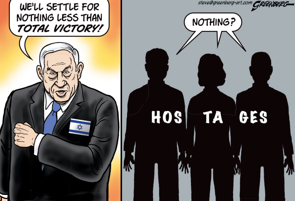 Netanyahu vows total Gaza victory despite hostages
