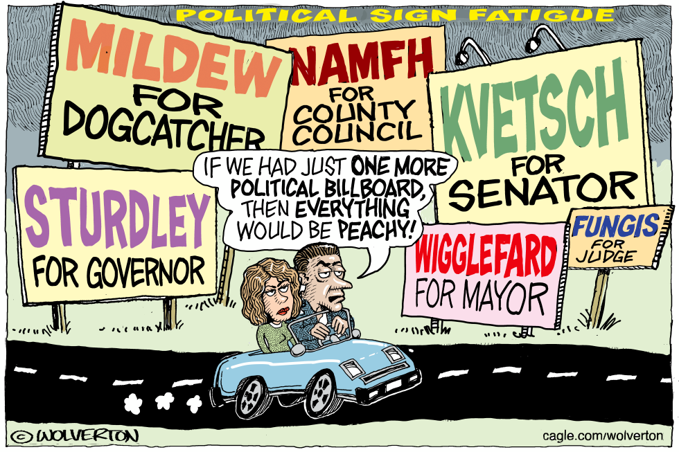 Political Sign Fatigue