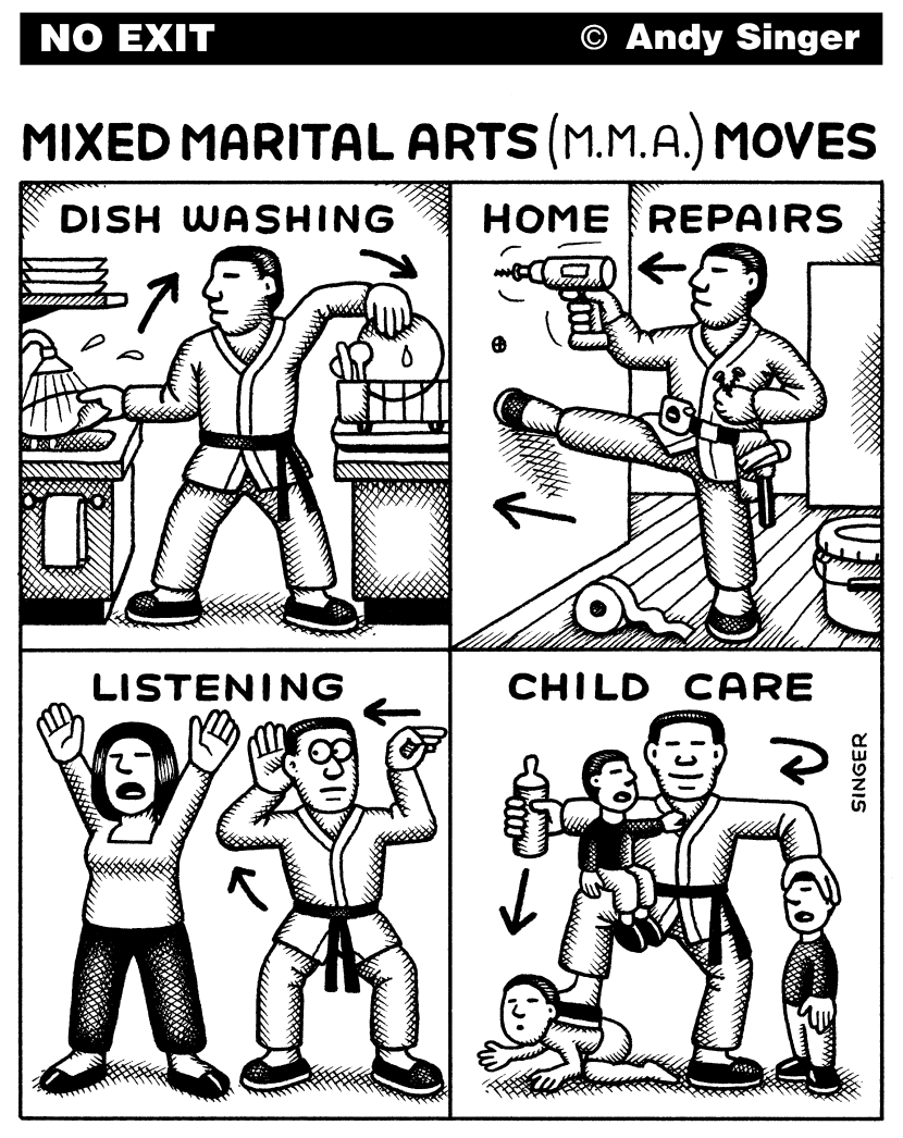 Mixed Marital Arts Moves