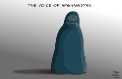 AFGHANISTAN BAN ON WOMEN SPEAKING IN PUBLIC by Plop and KanKr