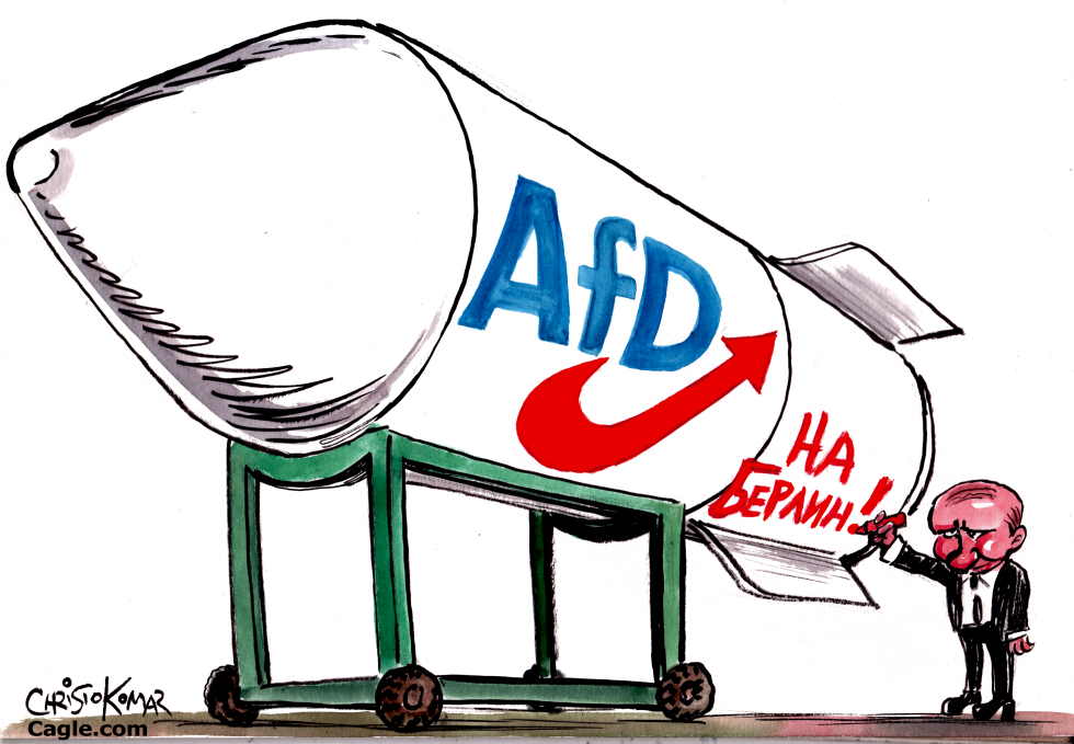 German Election of AFD Far Right is a new Weapon for Putin