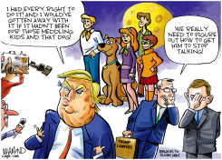 TRUMP TALKS by Dave Whamond