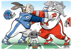 UNDECIDED VOTER COIN TOSS by R.J. Matson