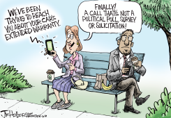 POLL CALLS by Joe Heller