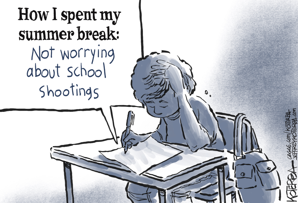#1 BACK TO SCHOOL FEARS by Jeff Koterba