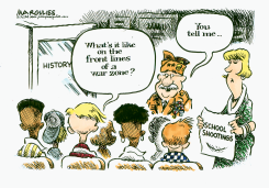 SCHOOL SHOOTINGS by Jimmy Margulies