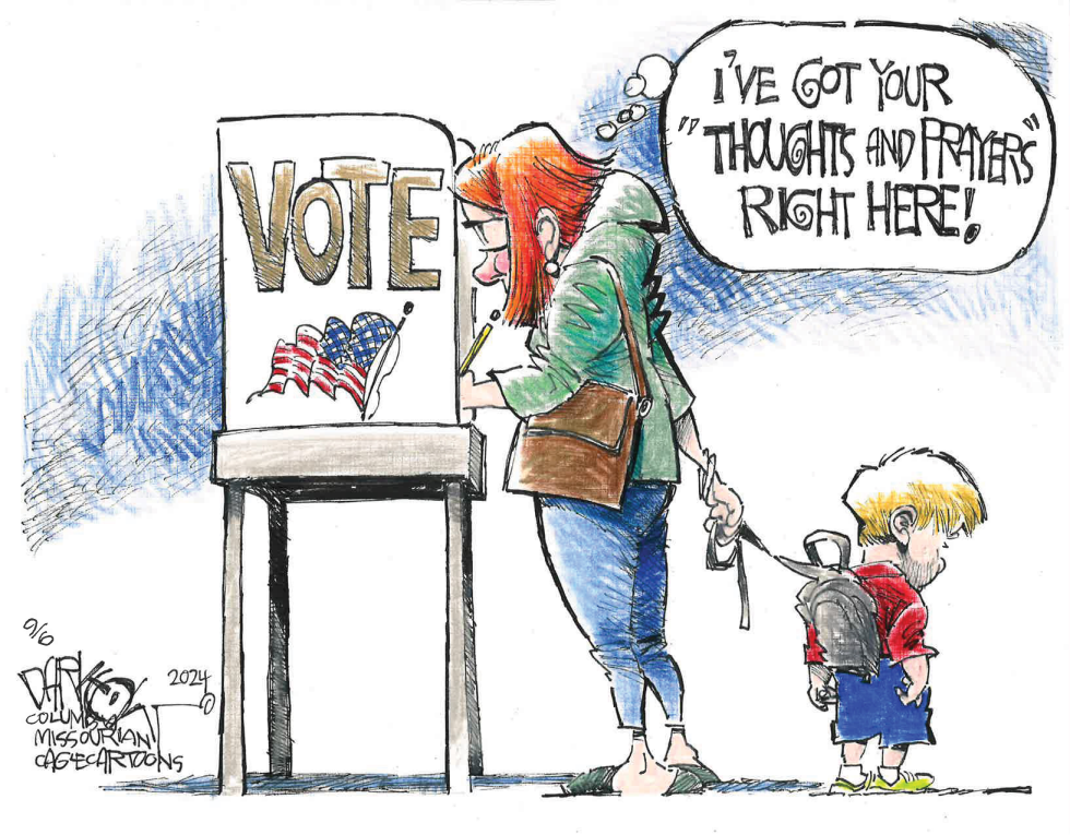 Thoughts and prayers