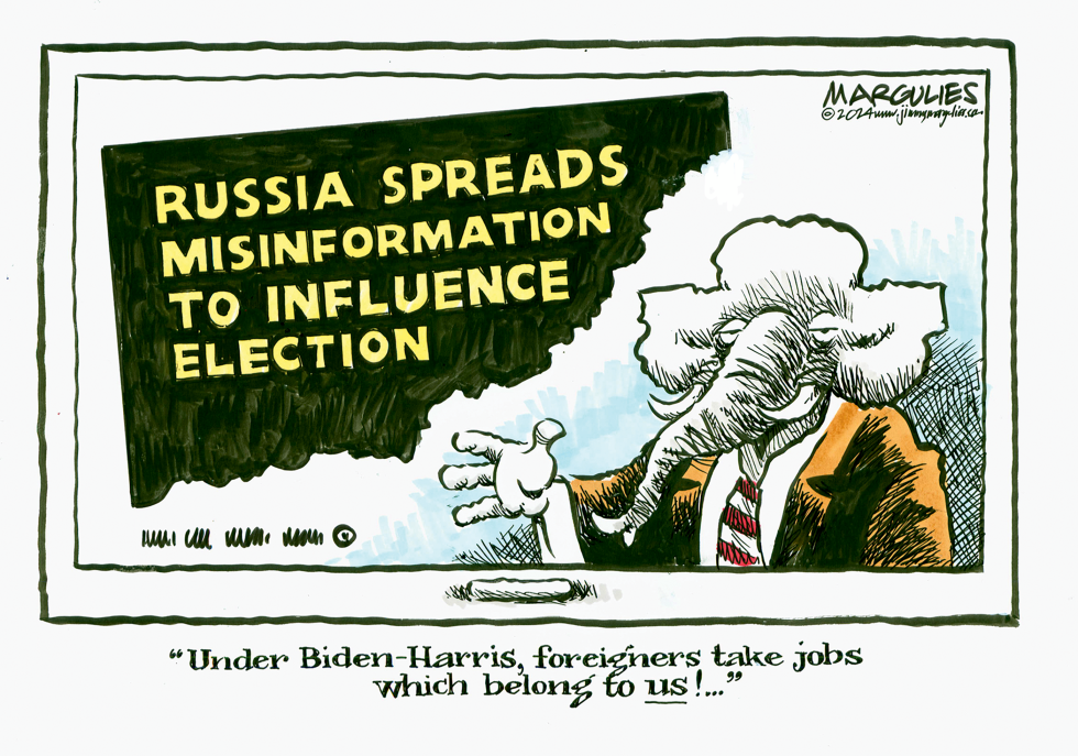 Russia Spreads Misinformation to influence voting