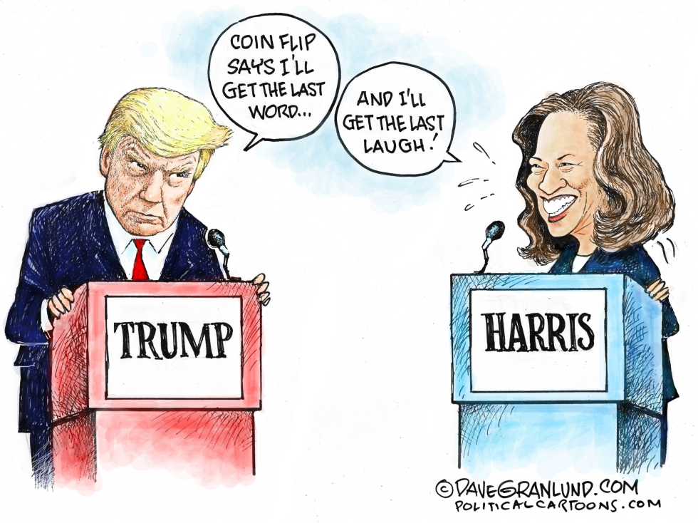 #1 DEBATE 2024 LAST WORD by Dave Granlund