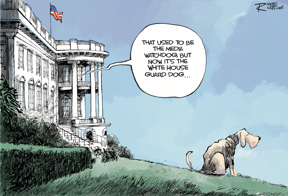 White House guard dog