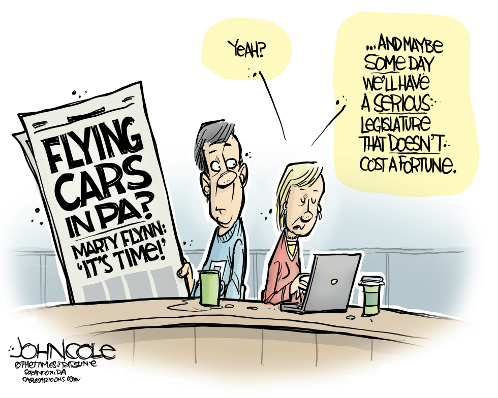 PENNSYLVANIA Flying cars and serious legislators