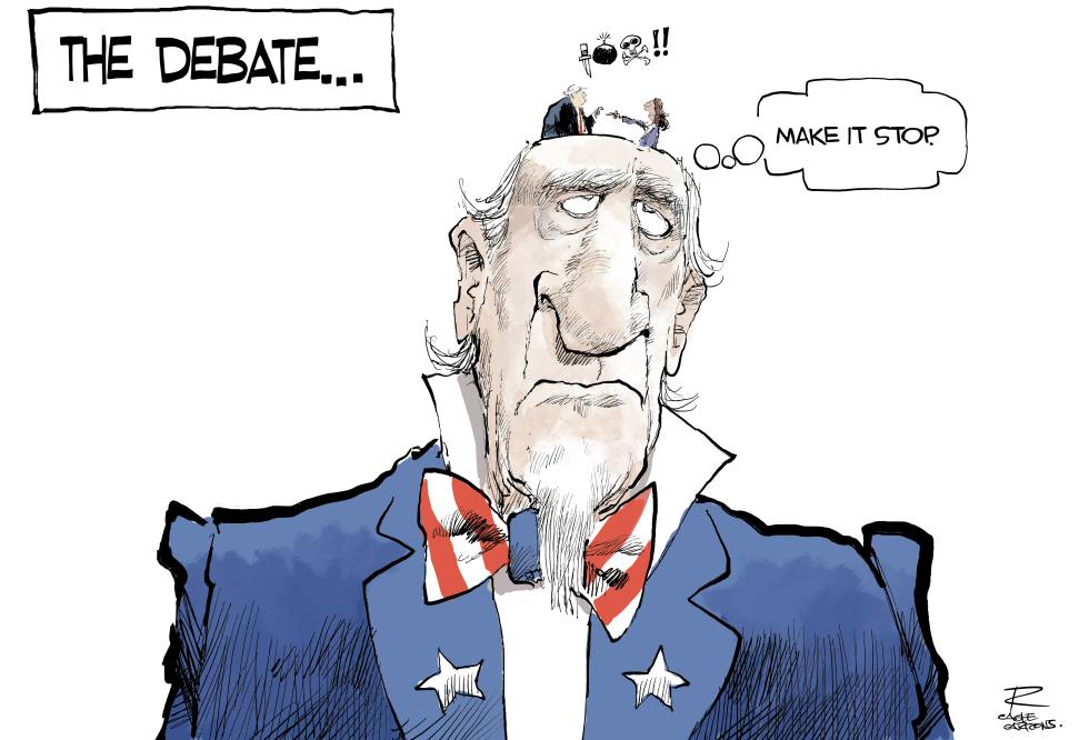 Uncle Sam wants to Presidential Debate to end