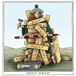 GERMANY IMPLEMENTS  BORDER CONTROLS by Joep Bertrams
