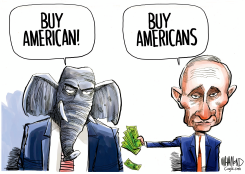 BUY AMERICAN by Dave Whamond