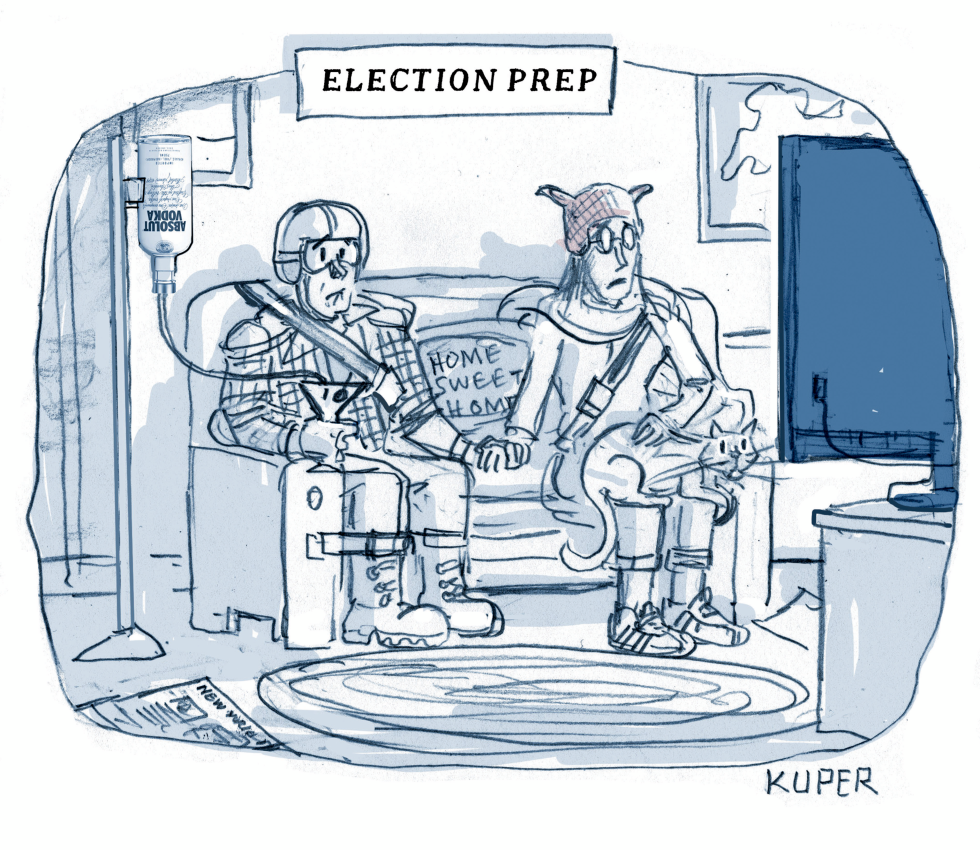 Voters Preparing For The Election Outcome