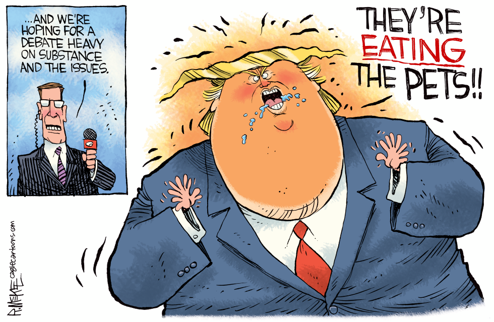 Trump Unhinged In Debate