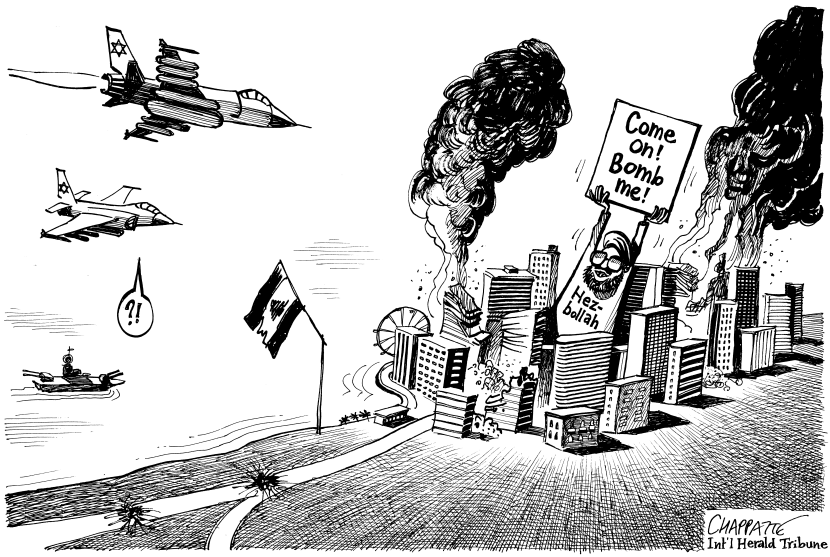 ISRAEL STRIKES LEBANON