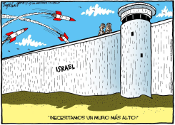 EL GRAN MURO DE ISRAEL /  by Bob Englehart