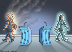 AFTER THE TV DUEL by Marian Kamensky