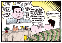 TRUMPOILIEVRE by Ingrid Rice