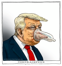 CONTRACEPTIVE FOR TRUMP by Joep Bertrams
