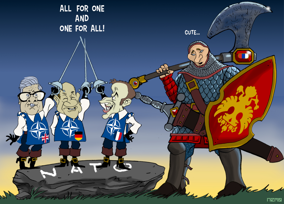 The Musketeers VS Russia
