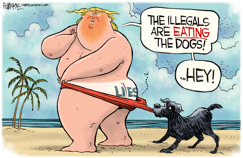 Trump exposed in debate as a liar