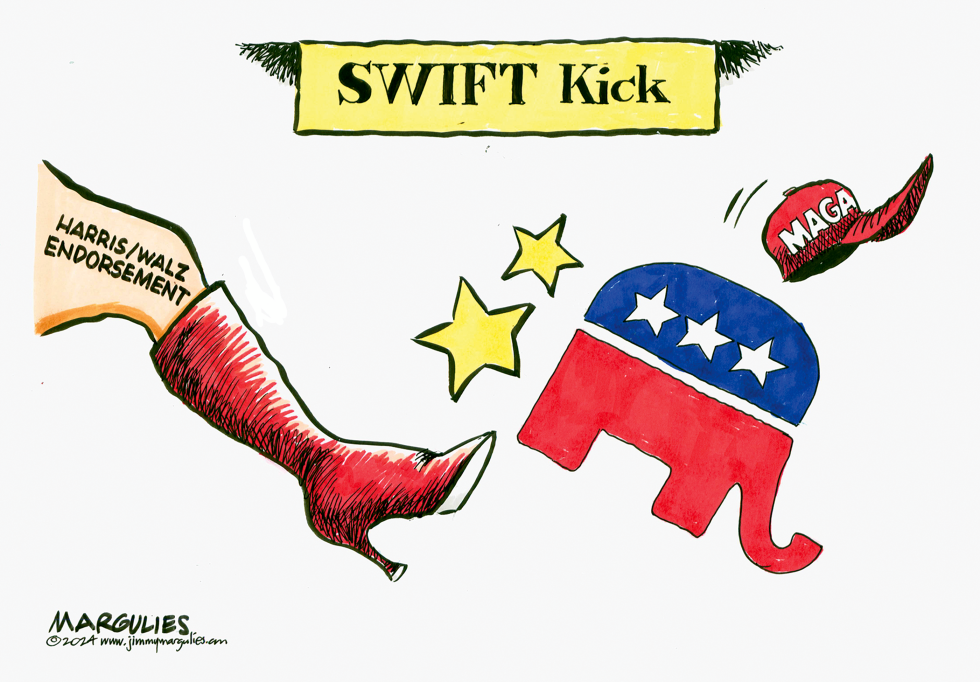 Taylor Swift endorses Harris/Walz