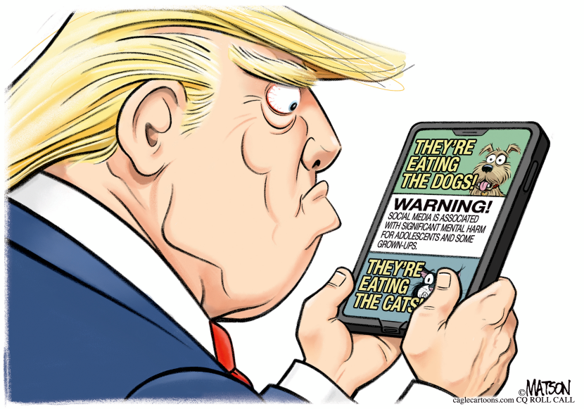 Social Media Warning Label