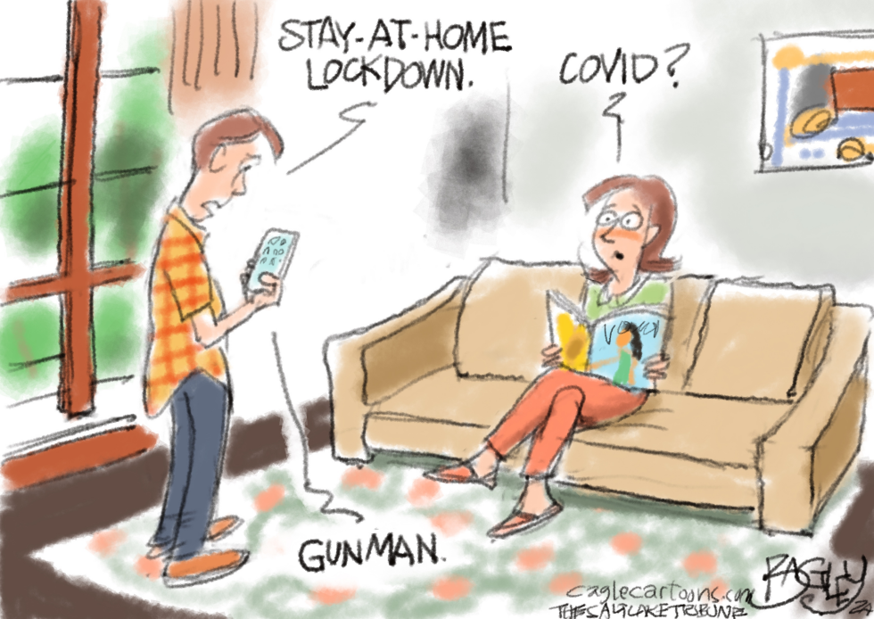 #1 SCHOOL SHOOTING by Pat Bagley