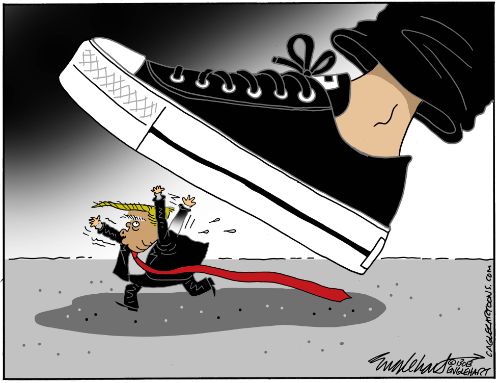 Harris Is Stomping Trump In Her Chuck Taylors