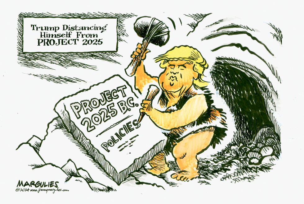 Trump Distances Himself from Project 2025