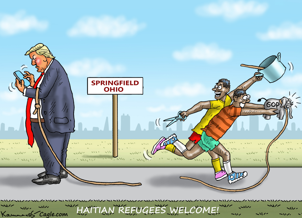 Haitian Refugees Welcome