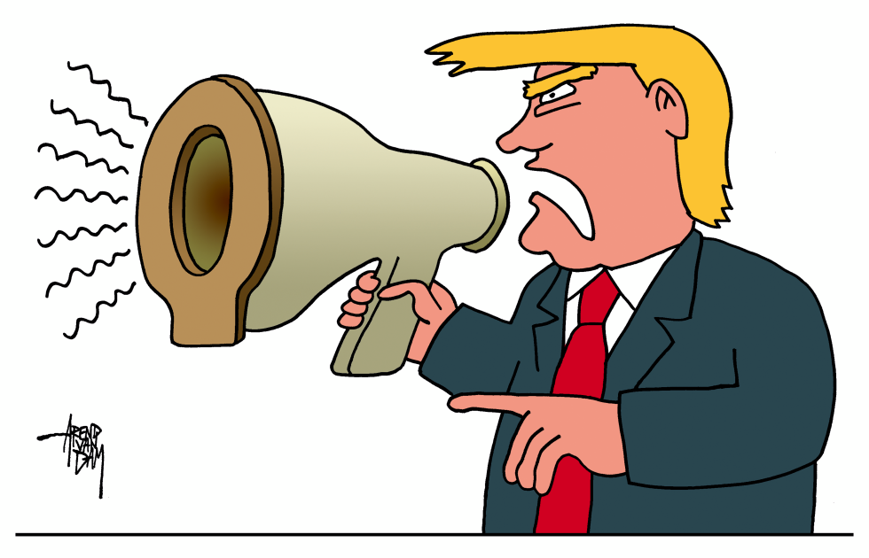 slandering Trump