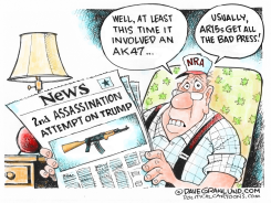 2ND ATTEMPT ON TRUMP by Dave Granlund