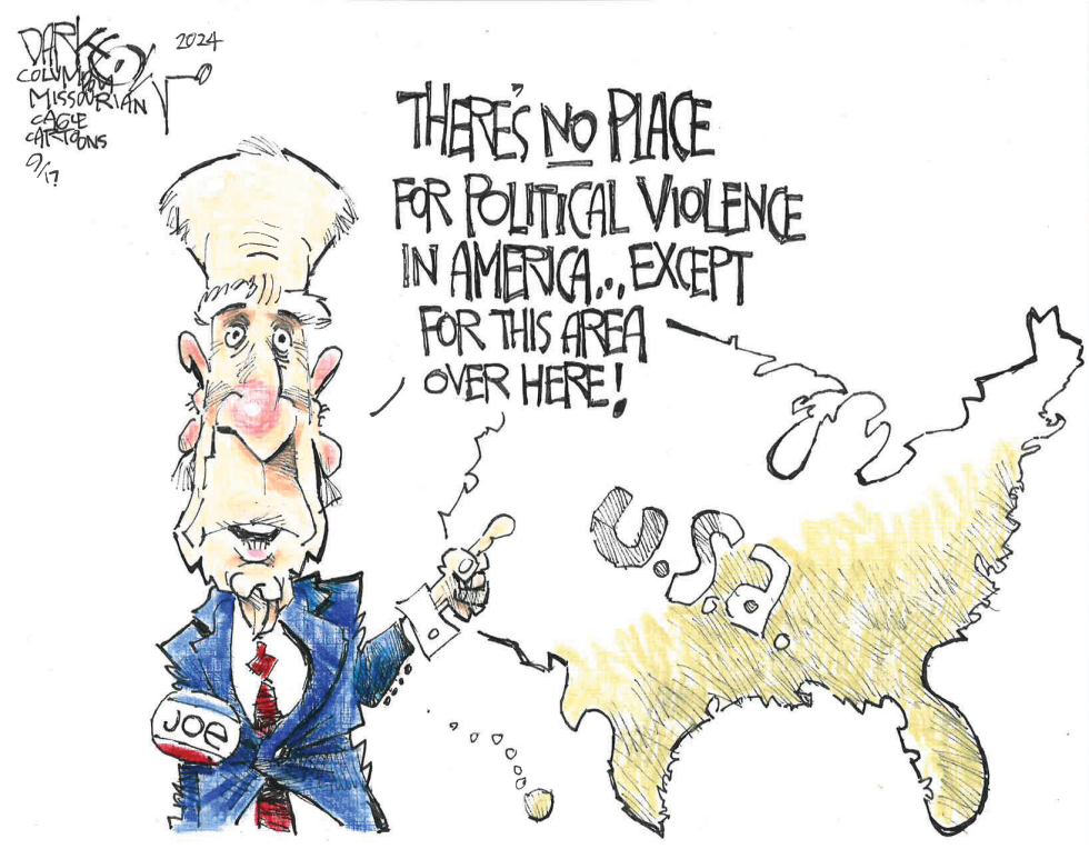 No place for political violence