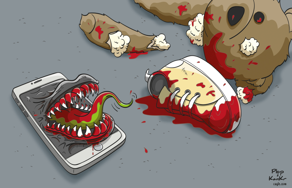 screens are dangerous for children