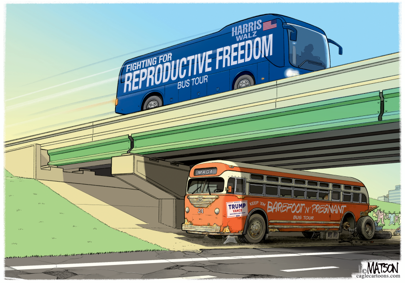 Harris Walz Reproductive Freedom Bus Tour
